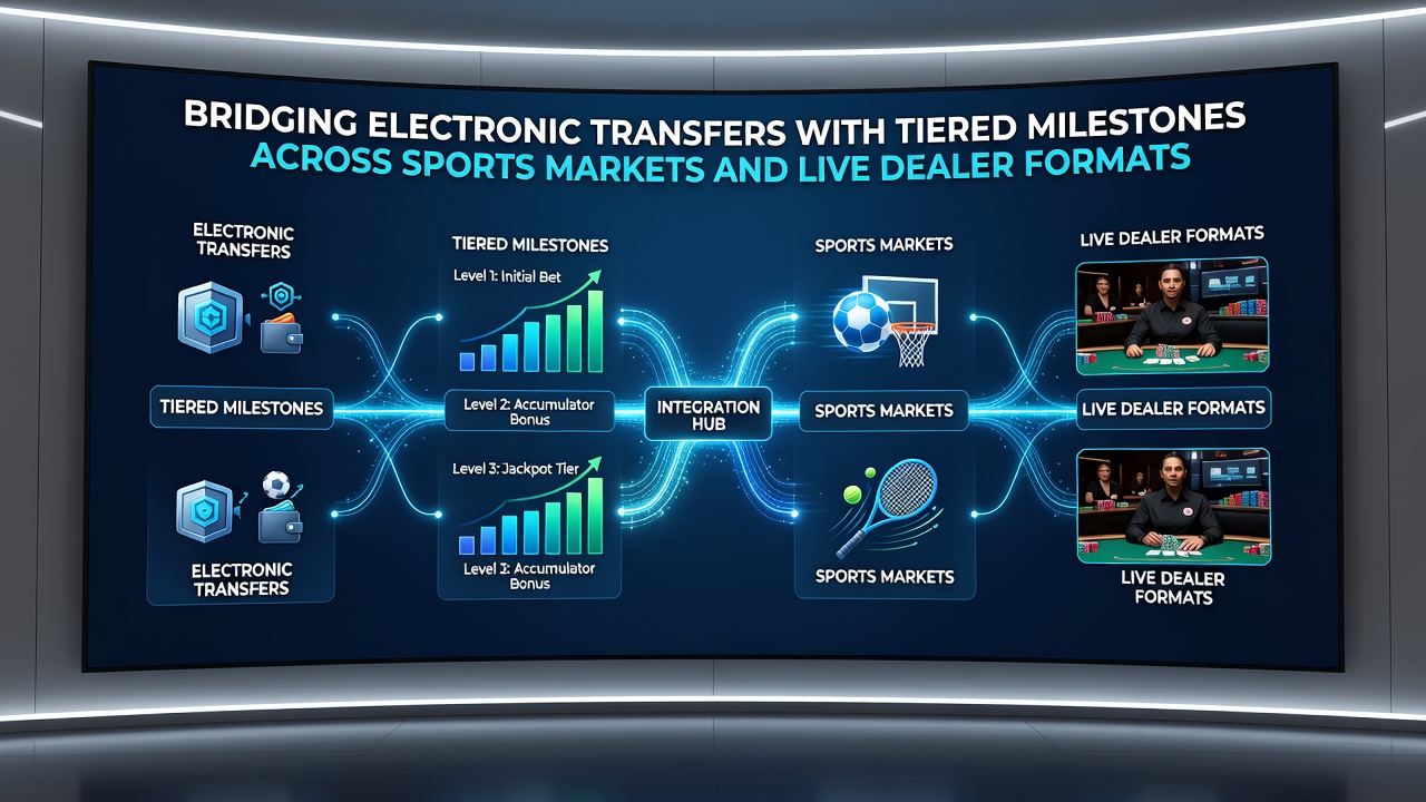 Live-Dealer-Tische mit integrierten Meilenstein-Belohnungen und elektronischen Transfers