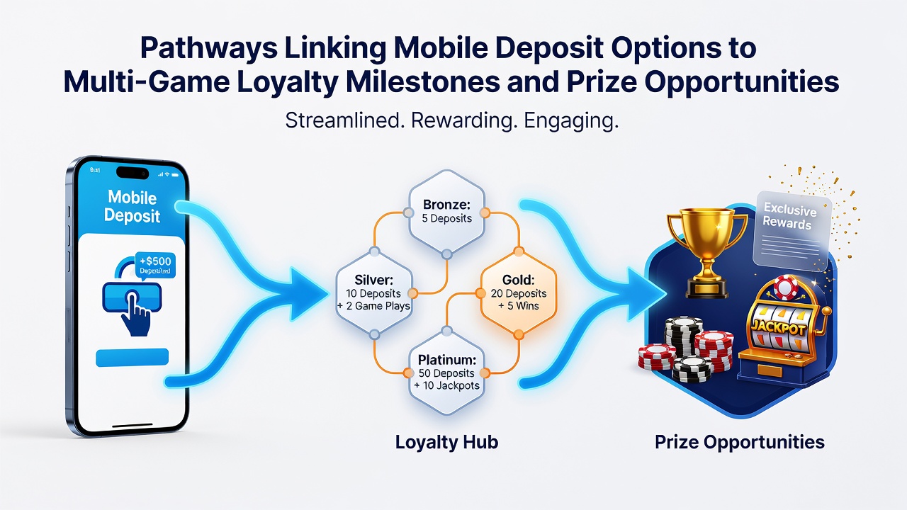 Darstellung vernetzter Loyalty-Meilensteine und Preisoptionen in mobilen Gaming-Apps